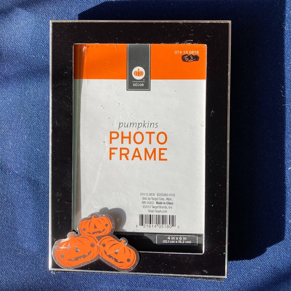 Halloween 4x6 Picture Frame